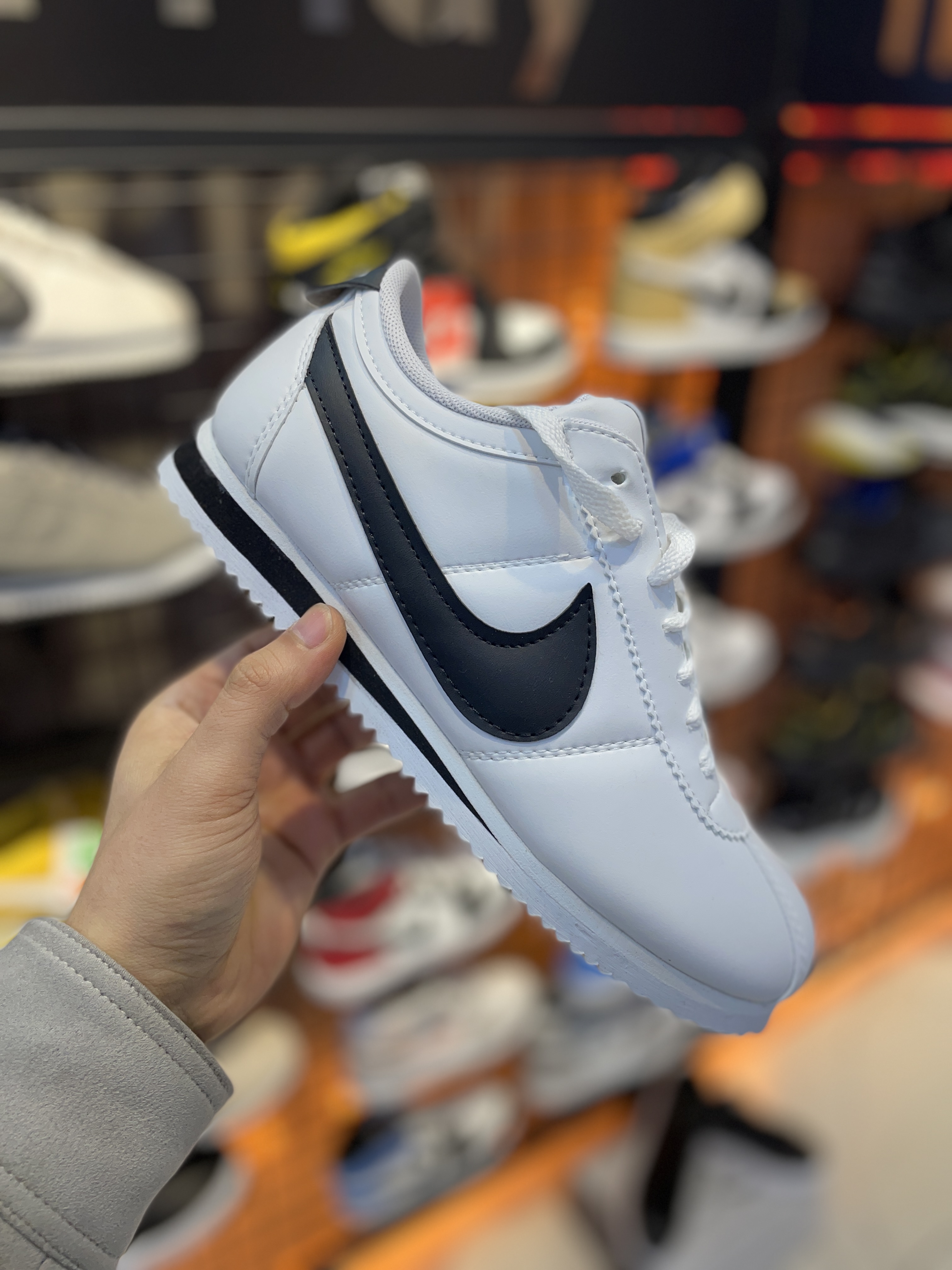 Beyaz Nike Cortez Yüksek Kalite Spor Ayakkabı
